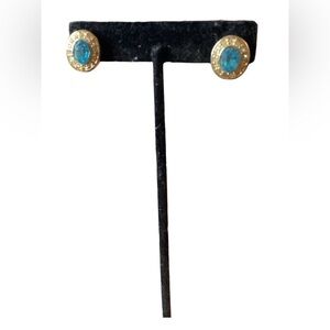 MARVELLA Vintage Gold Tone Earrings